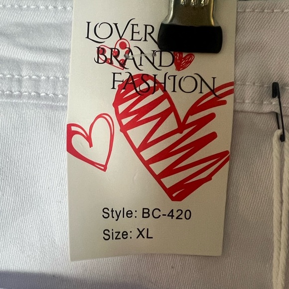 NWT high rise, distressed bell bottoms jeans, size XL - Picture 9 of 9